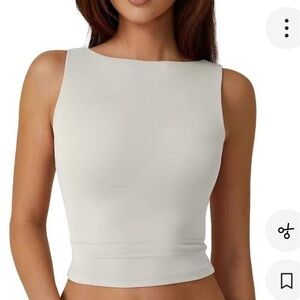 Elegant White Tank Top for Women